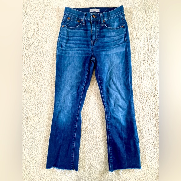 Madewell Cali Demi-Boot Jeans: Raw-Hem Edition - Picture 2 of 5